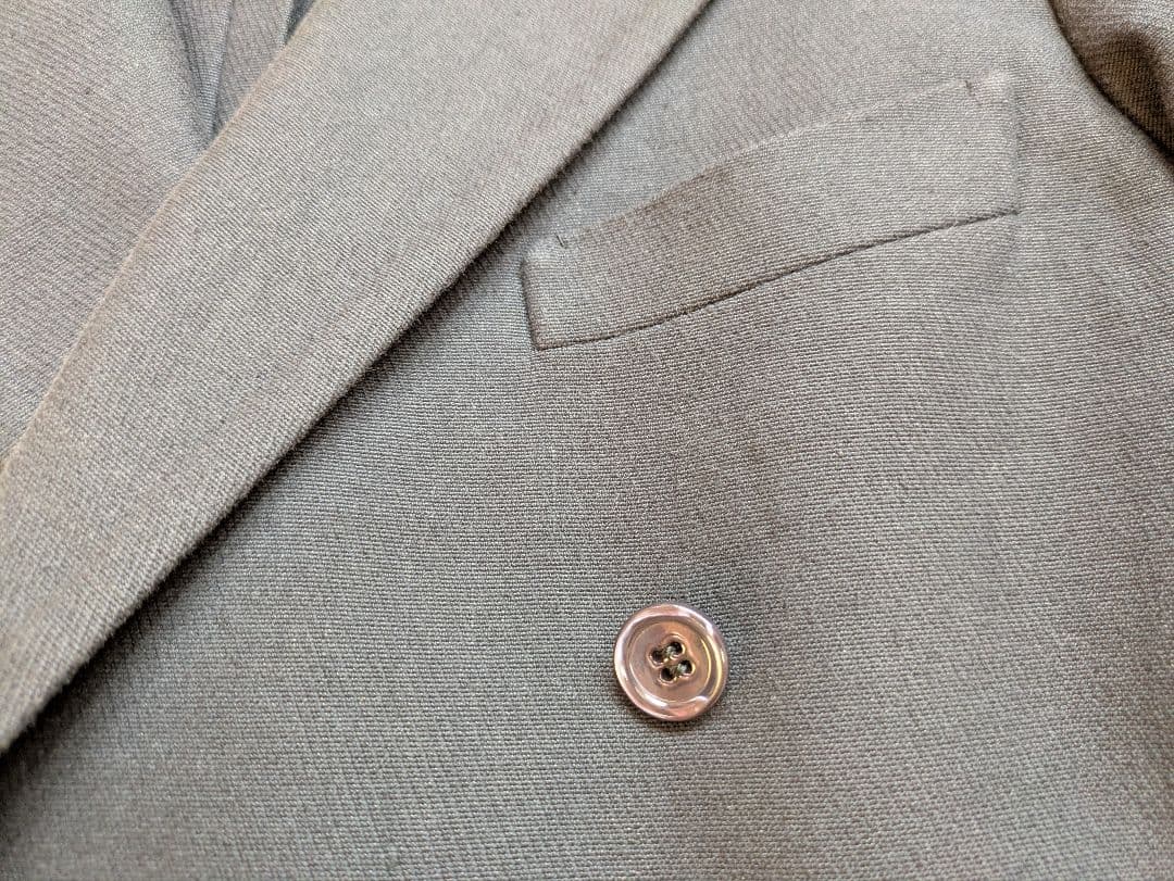 Drawerドゥロワー★ダブルボタンテーラードジャケット紺36USED