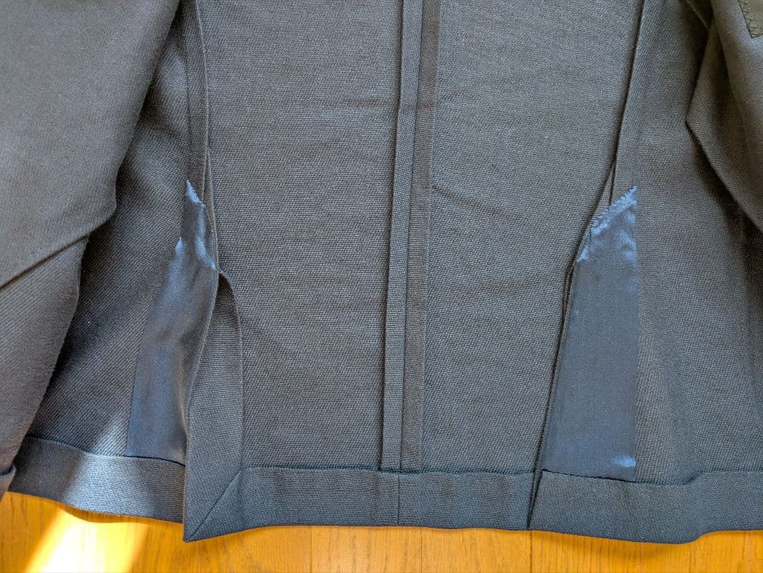 Drawerドゥロワー★ダブルボタンテーラードジャケット紺36USED
