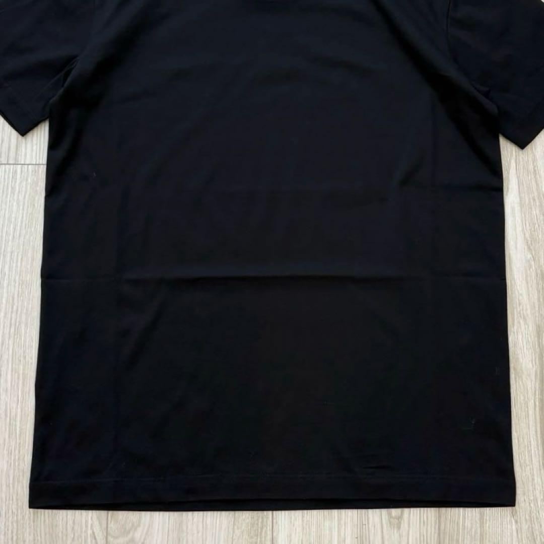 【未使用】PRADA Tシャツ 三角ロゴ M ブラック 黒 プラダ 綿100%