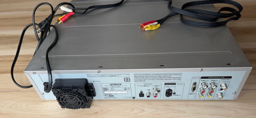 HITACHI DV-DT1 ビデオ一体型HDD搭載DVDレコーダー 分解整備品
