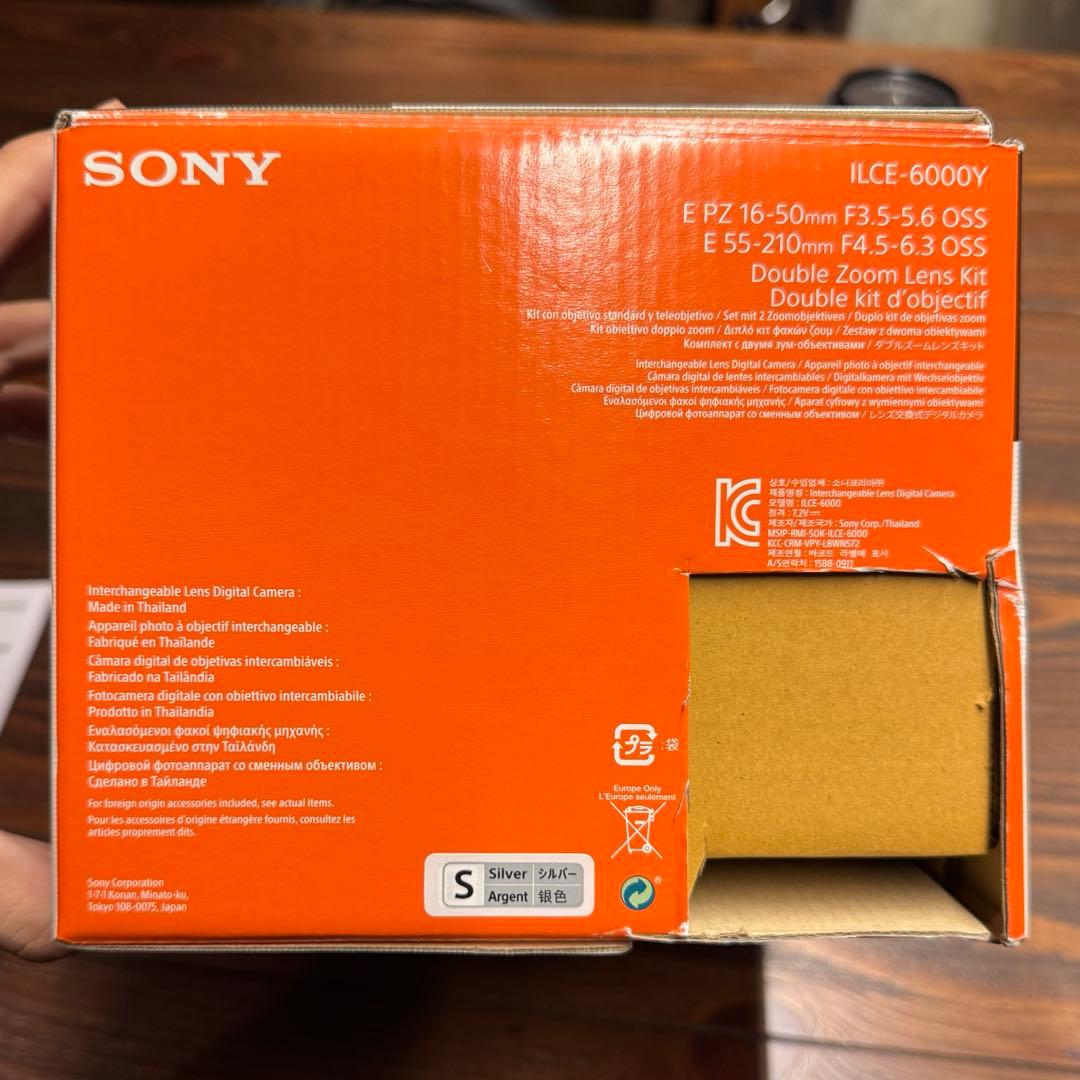 SONY α6000 ミラーレスカメラ ダブルズームレンズキット