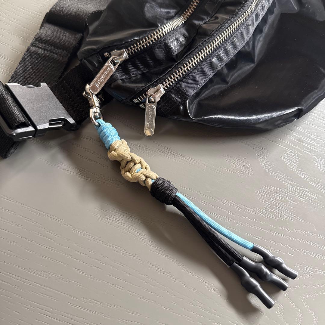 レスポ アメリ　DX BELT BAG W / CHRM ブラック