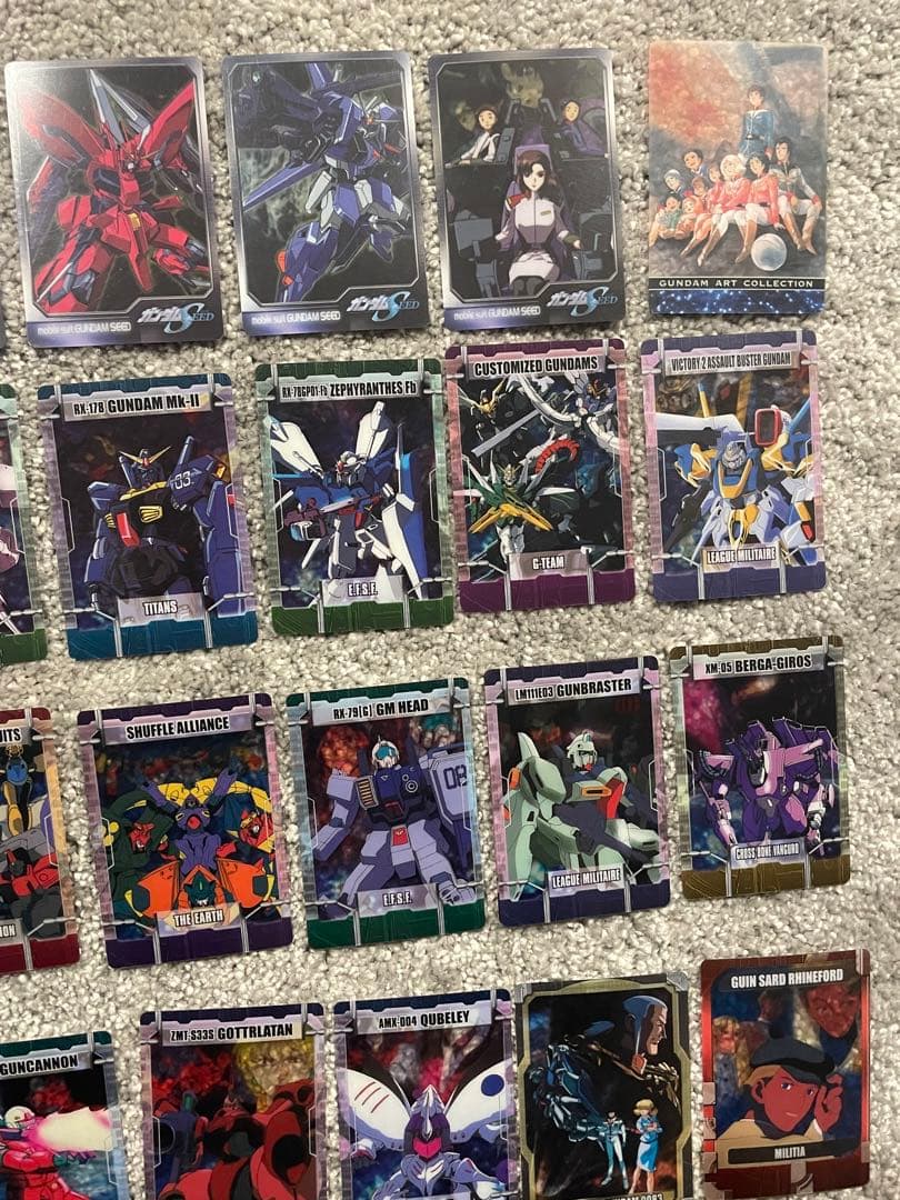 ガンダムカード44枚セット売り　希少価値　マニア向け