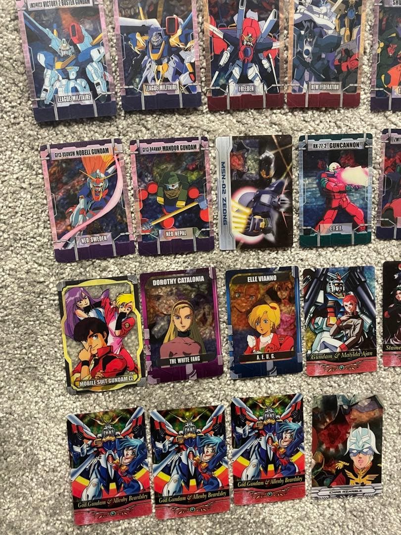 ガンダムカード44枚セット売り　希少価値　マニア向け