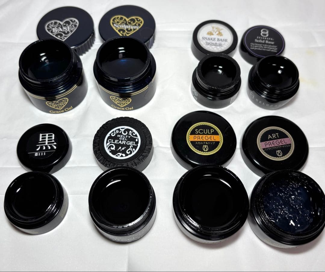 カラージェル クリアジェル 102個セット ジェル大量 まとめ売り バラ売り不可