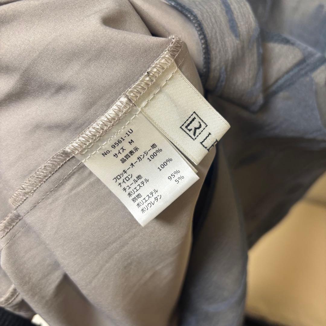 値下げ・サーキュラースリーブフラワードレス niana LE’RURE Mサイズ