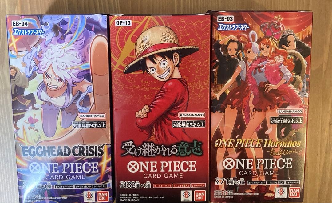 ワンピースカード エッグヘッドクライシス 受け継がれる意志 ヒロインエディション