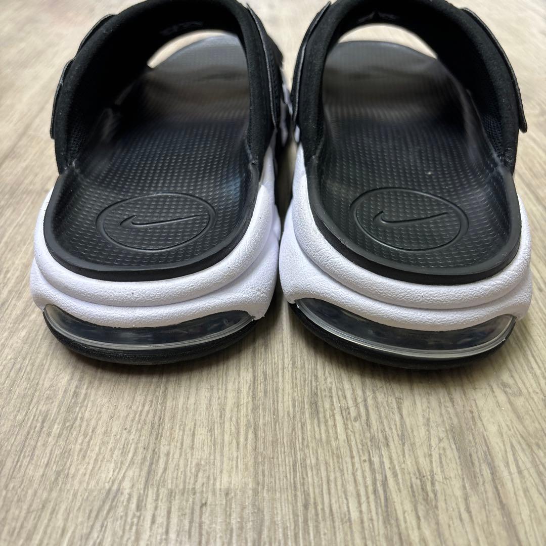 ナイキ エアモアアップテンポ スライド サンダル ブラック 27センチ