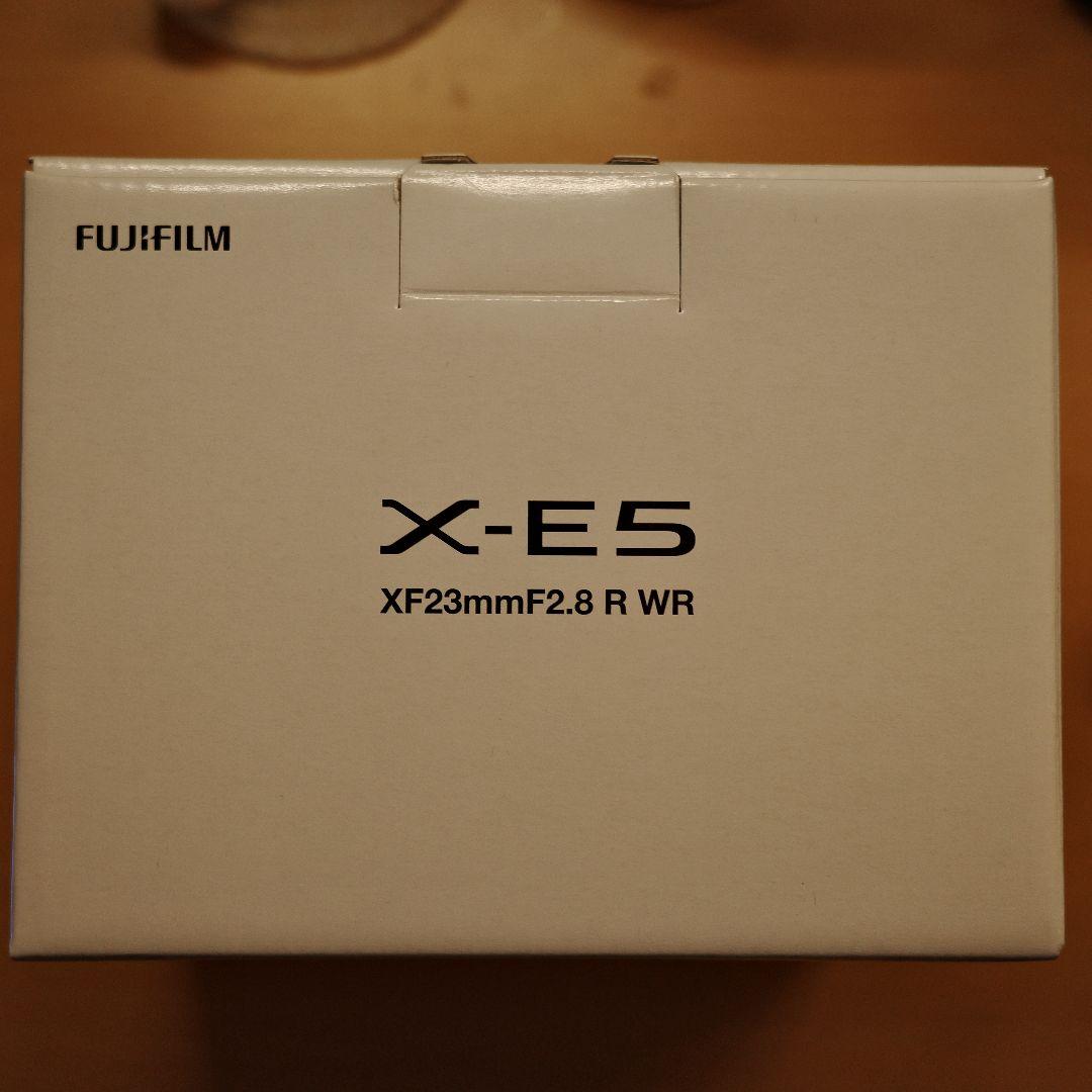 【値下げ中】富士フイルム X-E5 & XF23mmF2.8 R WR
