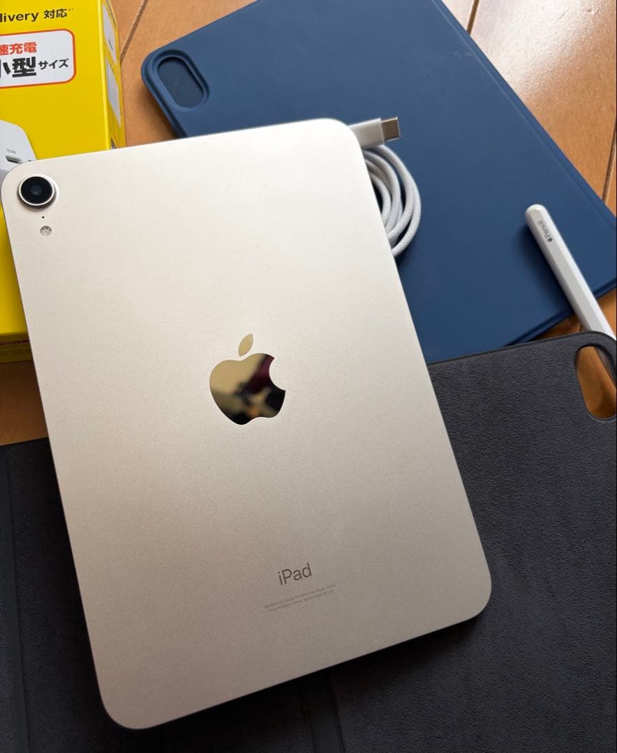 スマートフォリオ、 pencil付】Apple iPad mini 6 64GB