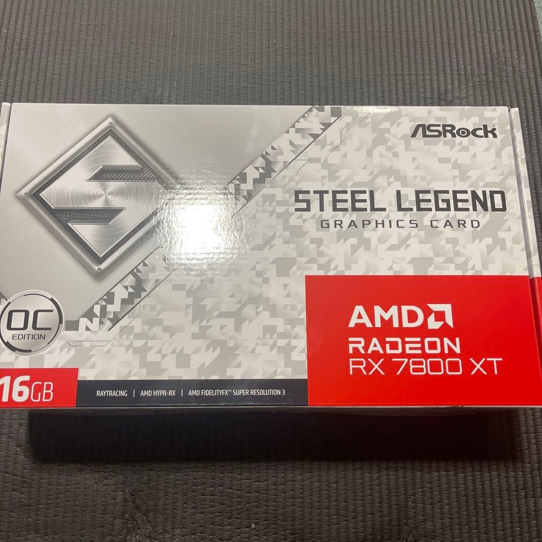 グラフィックボード・グラボ・ビデオカード Radeon RX 7800 XT Steel Legend 16GB OC