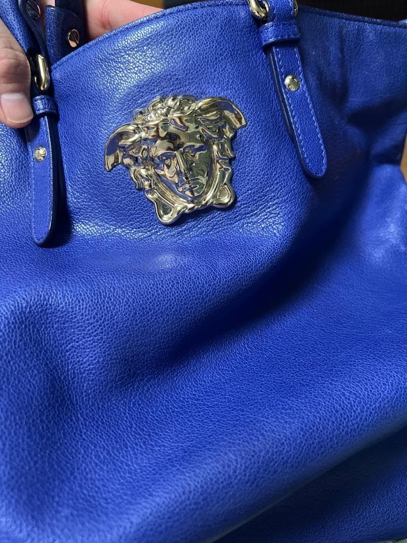 値下げなし【即購入OK】ヴェルサーチェ（Versace）レザーバッグ