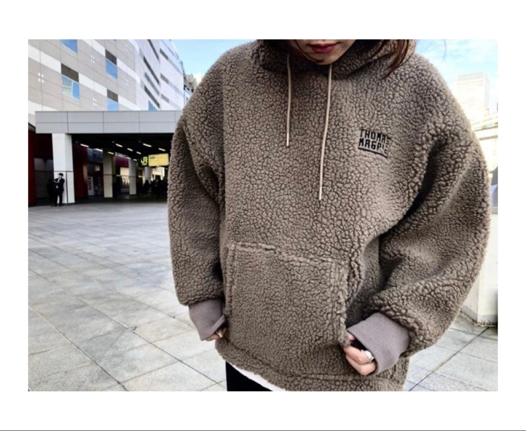 【みー】希少☆トーマスマグパイ　イントキシック　オーバーサイズボアパーカー