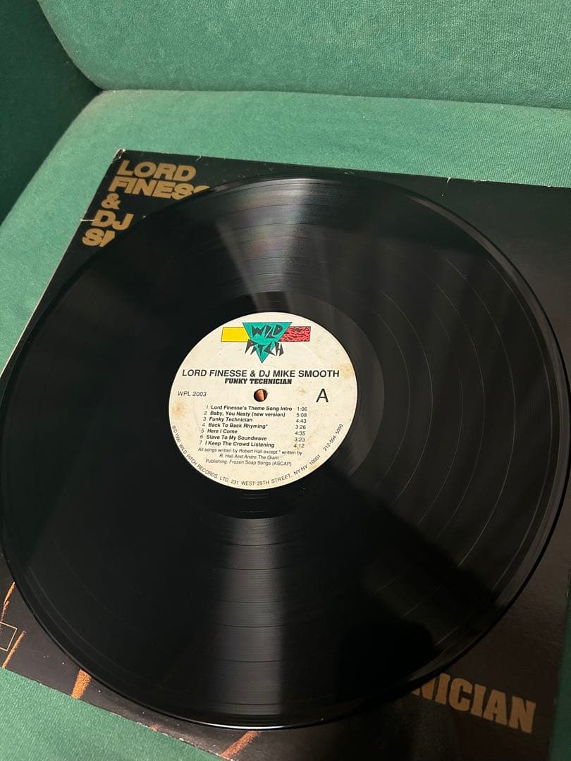 洋楽 Lord Finesse - Funky Technician (US LP)
