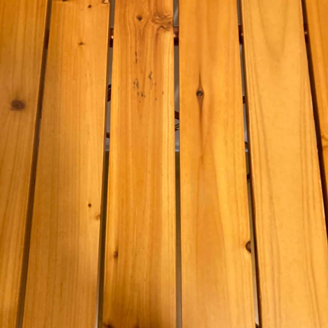 【希少モデル】Coleman / ナチュラルウッドカウンターテーブルクラシック