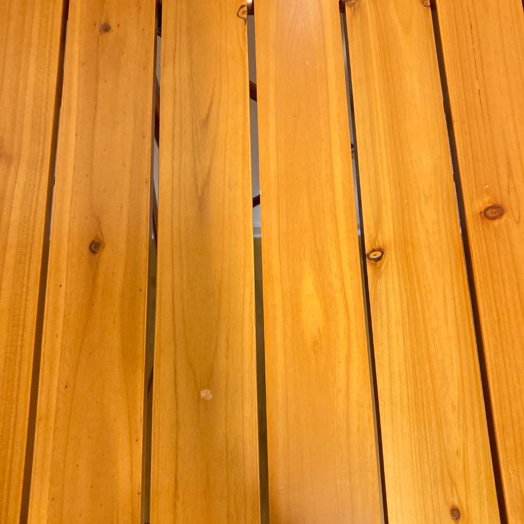 【希少モデル】Coleman / ナチュラルウッドカウンターテーブルクラシック