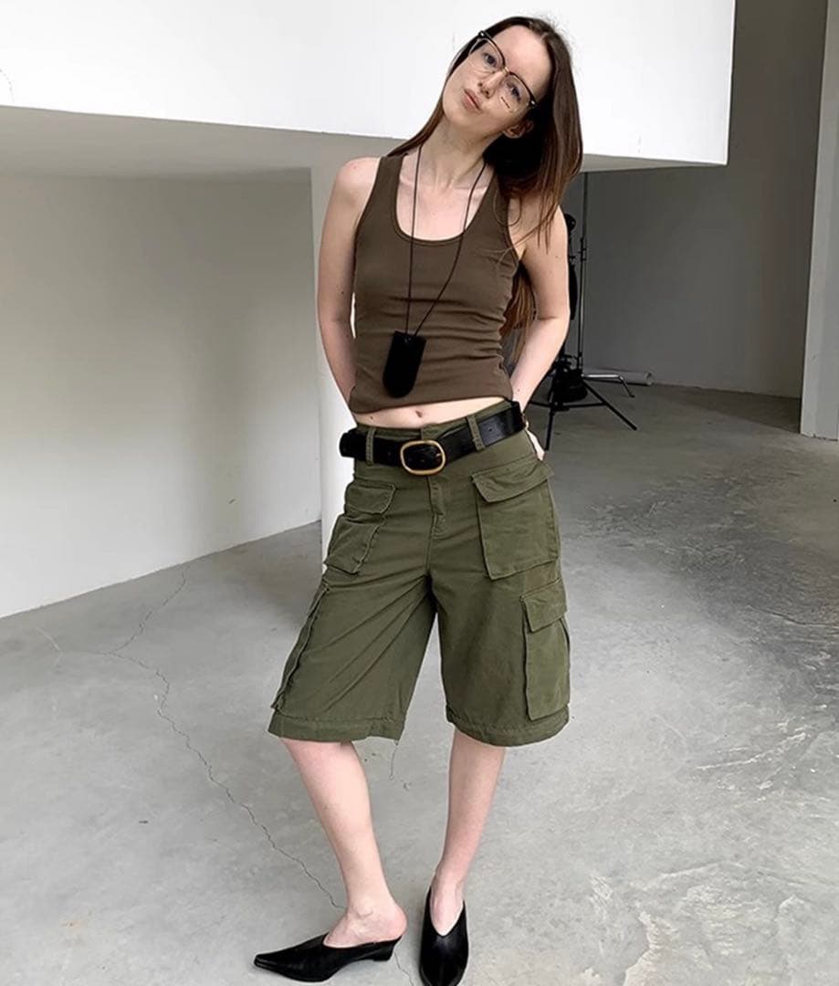 【LONSLAN】2wayカーゴパンツ　sanwl24a032