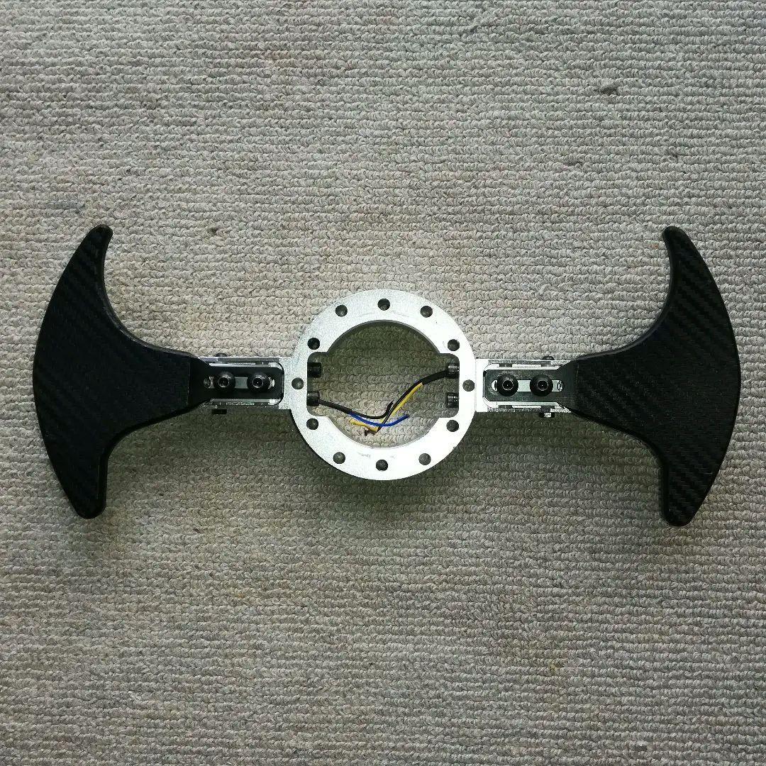 OMP ステアリング 黒 アルミ