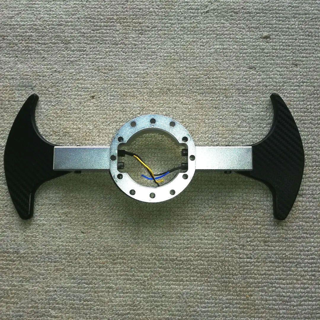 OMP ステアリング 黒 アルミ