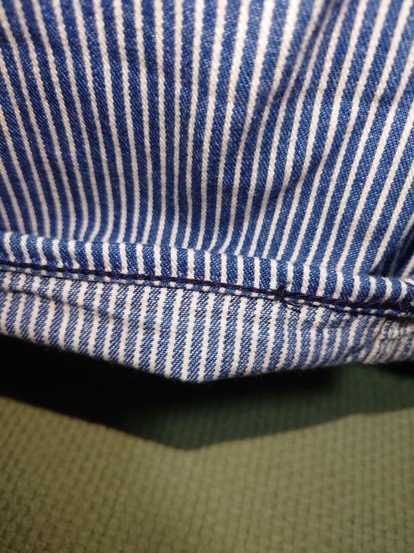 ビンテージ 60s 70s オシュコシュ オーバーオール ヒッコリー ダブルニー