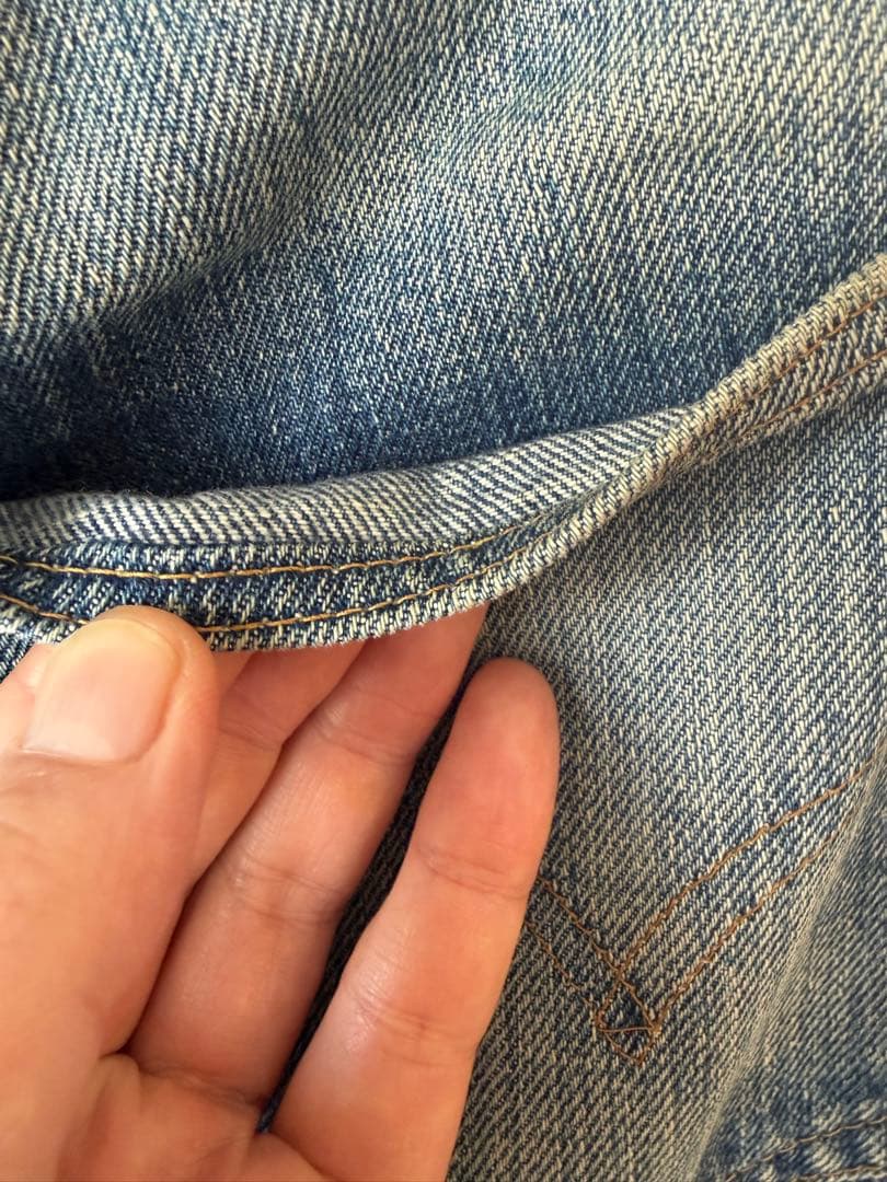 リーバイス501 66前期ノーリペア　実寸W32 縦落ち良好　ゴールデンサイズ