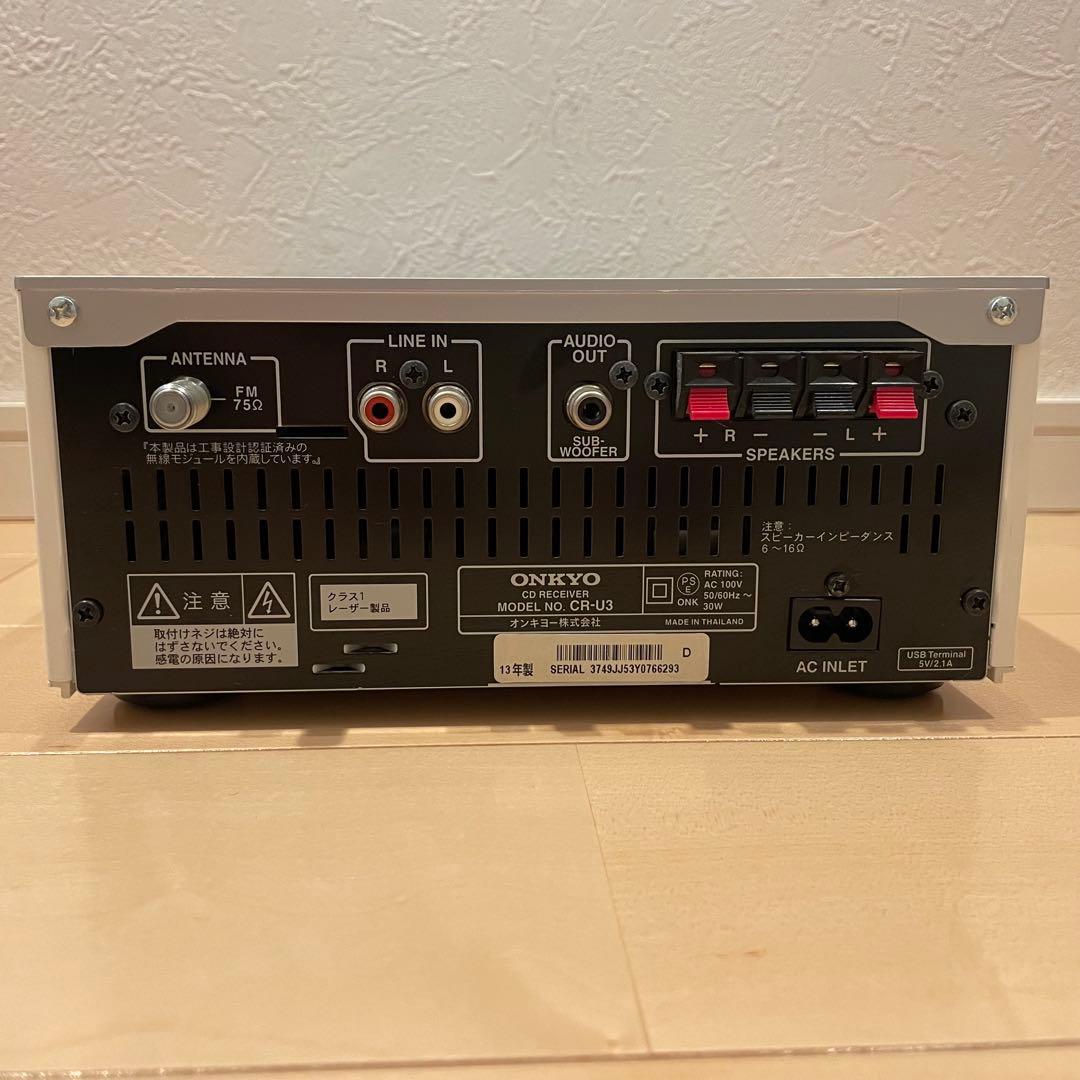 ONKYO コンポ bluetooth対応 CR-U3