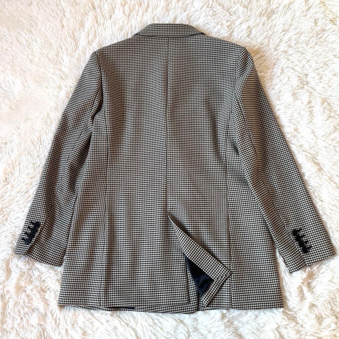 美品　23区【杏さん着用】ガンクラブチェックストレッチ ジャケット　M