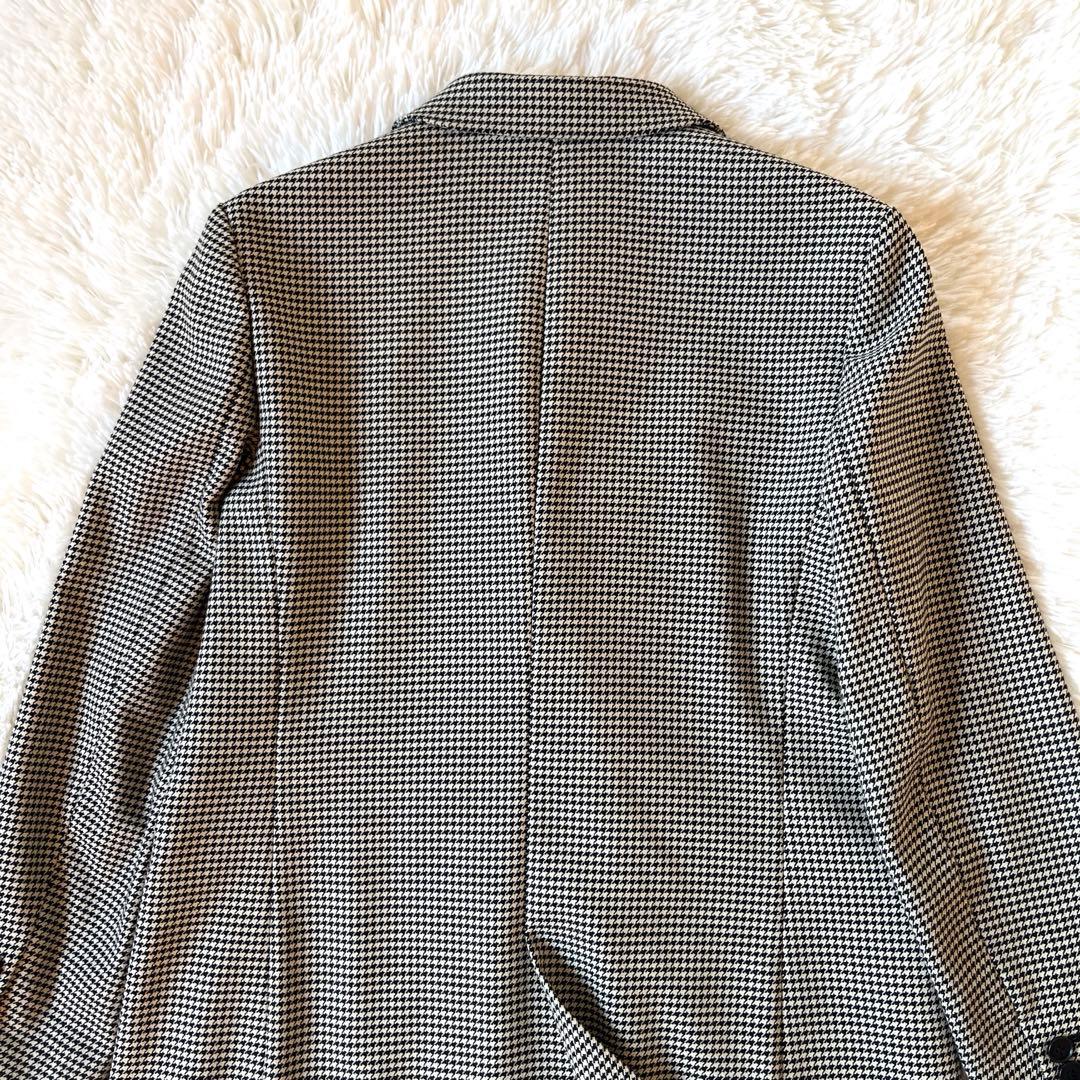美品　23区【杏さん着用】ガンクラブチェックストレッチ ジャケット　M