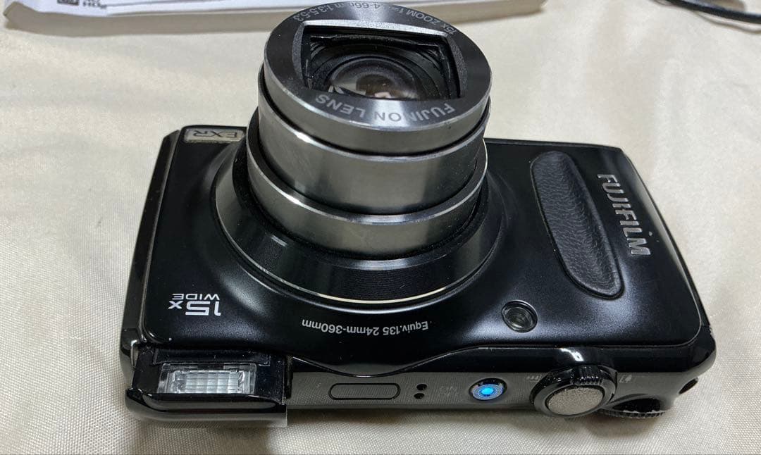 FUJIFILM デジタルカメラFINEPIX F300EXR 黒 コンデジ
