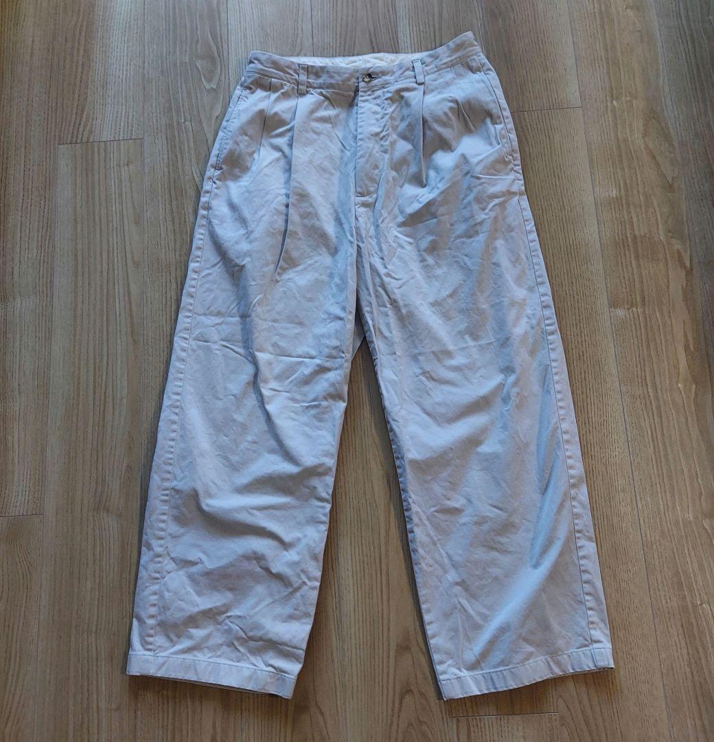 A.PRESSE Chino Trousers beige 2 美品