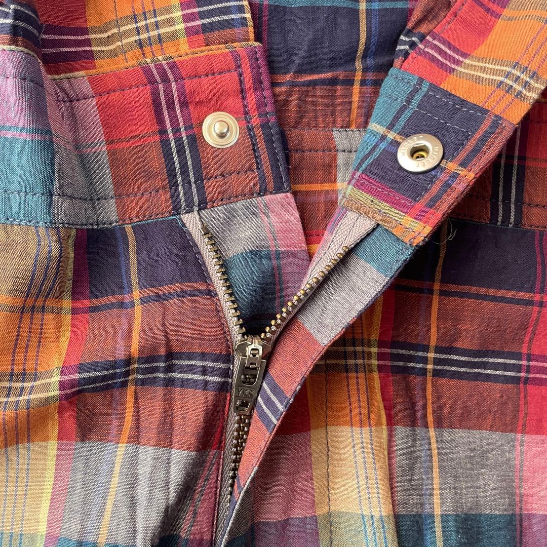 新品 ts(s)×Suicoke オールインワン M つなぎ マドラスチェック