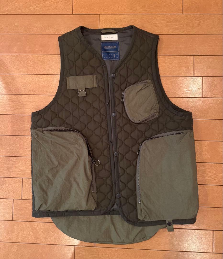 NICHOLAS DALEY × LAVENHAMダウンベスト