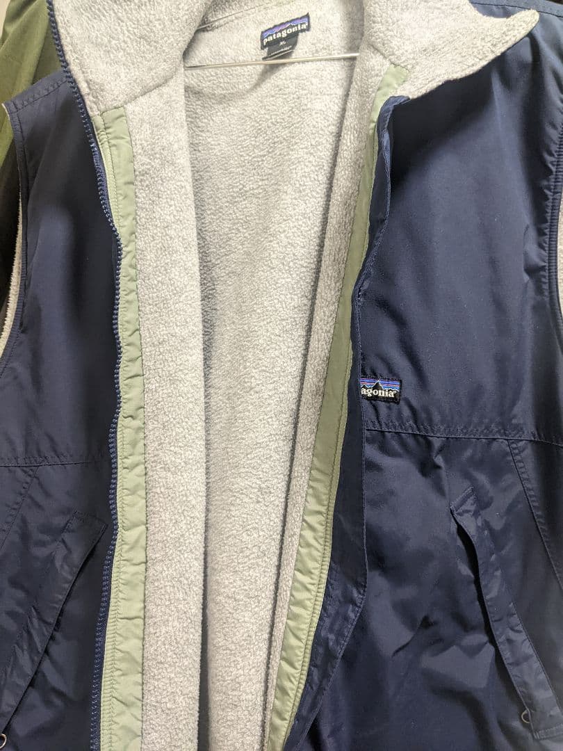 Y*s様 パタゴニア シェルドシンチラベスト ナイロン　ネイビー　サイズＸＬ　9