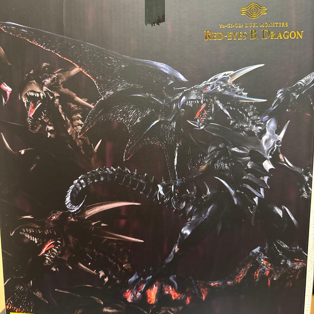 プ*ト様 大人気！箱付き！遊戯王　メガハウス　真紅眼の黒竜　フィギュア