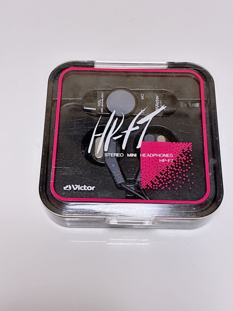 Victor HP-F7有線イヤホン ブラック