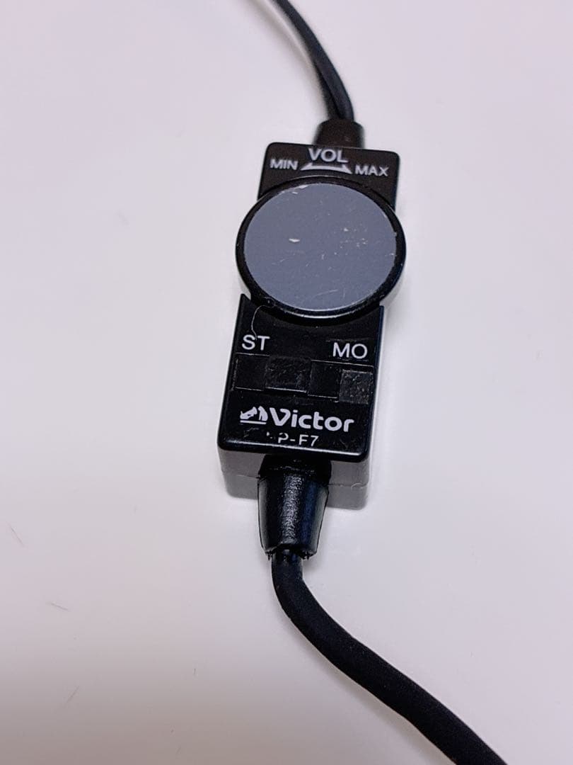 Victor HP-F7有線イヤホン ブラック