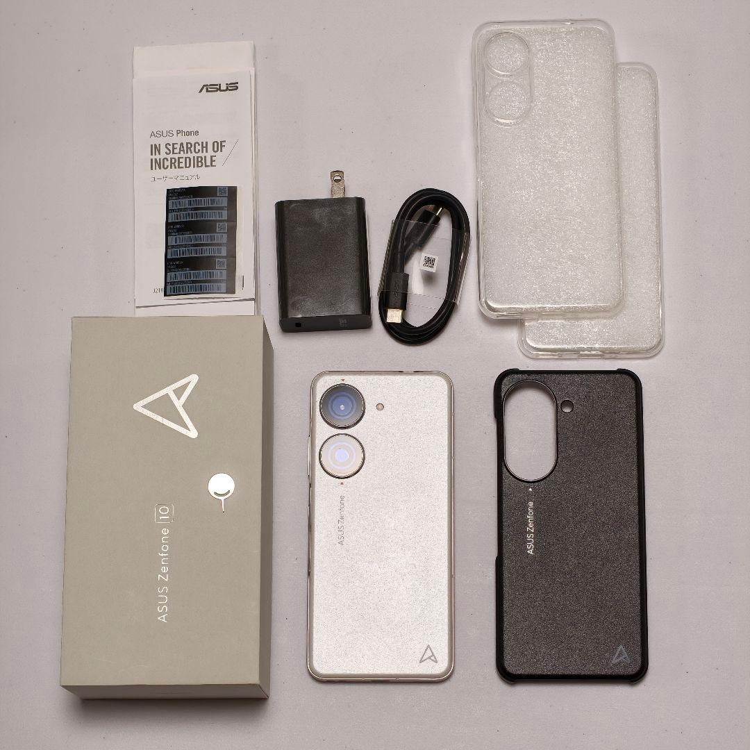 別出品値下げ専用ASUS Zenfone 10 ホワイト 本体