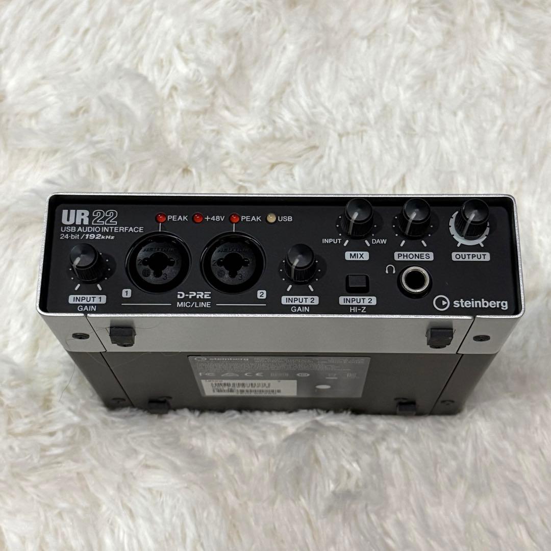 【美品】steinberg UR22 USBオーディオインターフェース