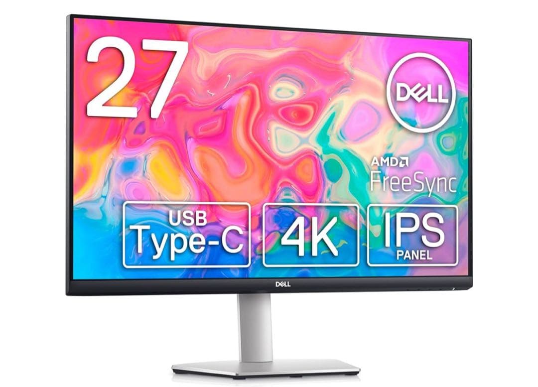 メ*6様 Dell S2722QC 27インチ 4K モニター 美品
