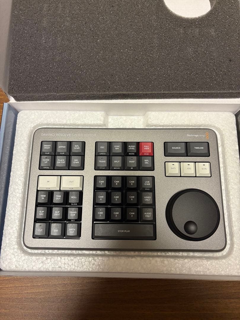 【新品未使用】DaVinci Resolve Speed Editor