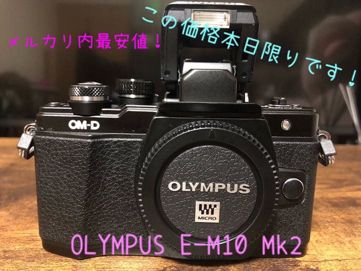 OLYMPUS OM-D E-M10 Mk2(ブラック) 美品