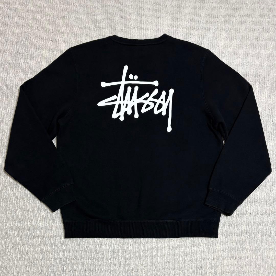 STUSSY BASIC LOGO クルーネック スウェット