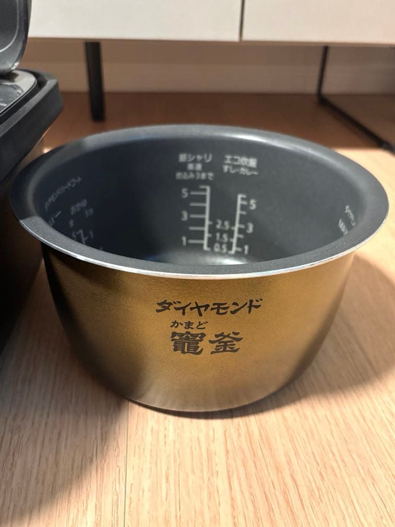 Panasonic IH炊飯器 SR-MPA102 ブラック