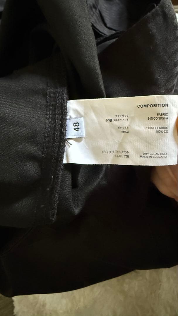 ブラック ワイドパンツ