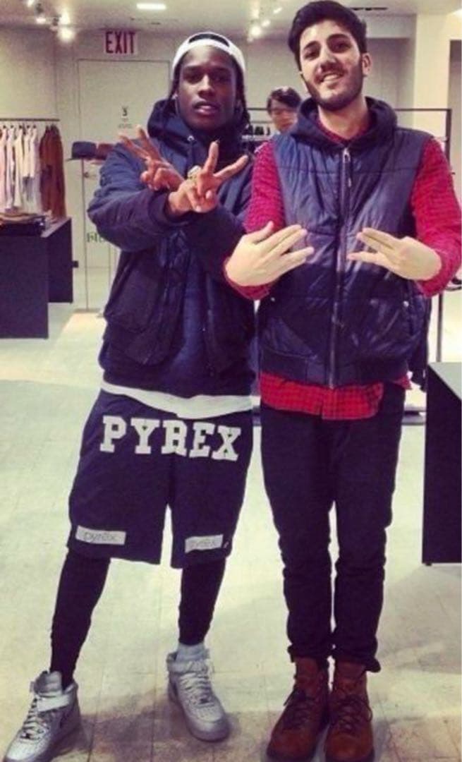 パンツ PYREX VISION DENIM TEARS off white DUNK