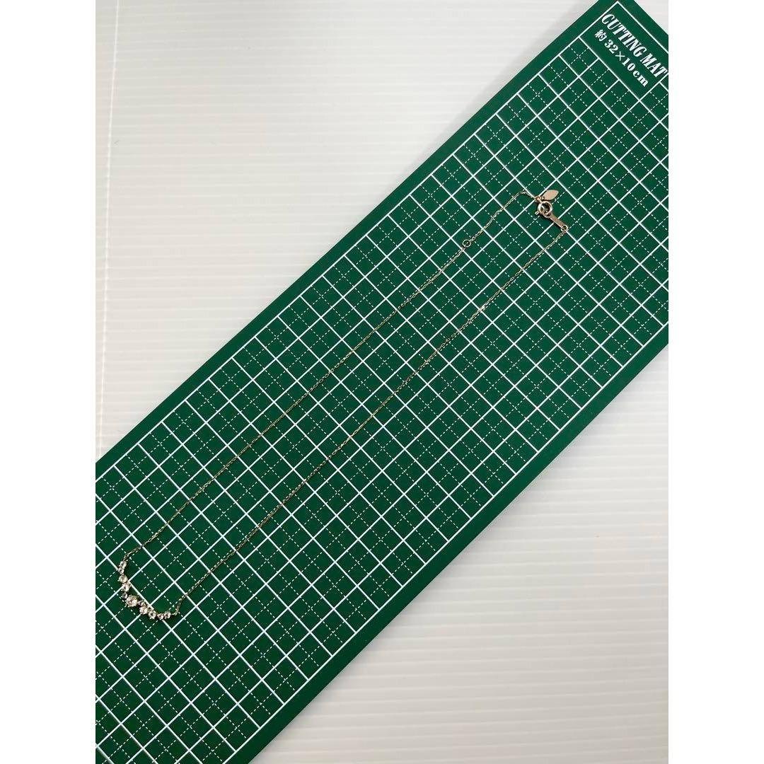 【4℃ 】K10 ネックレス 色石 1.4g