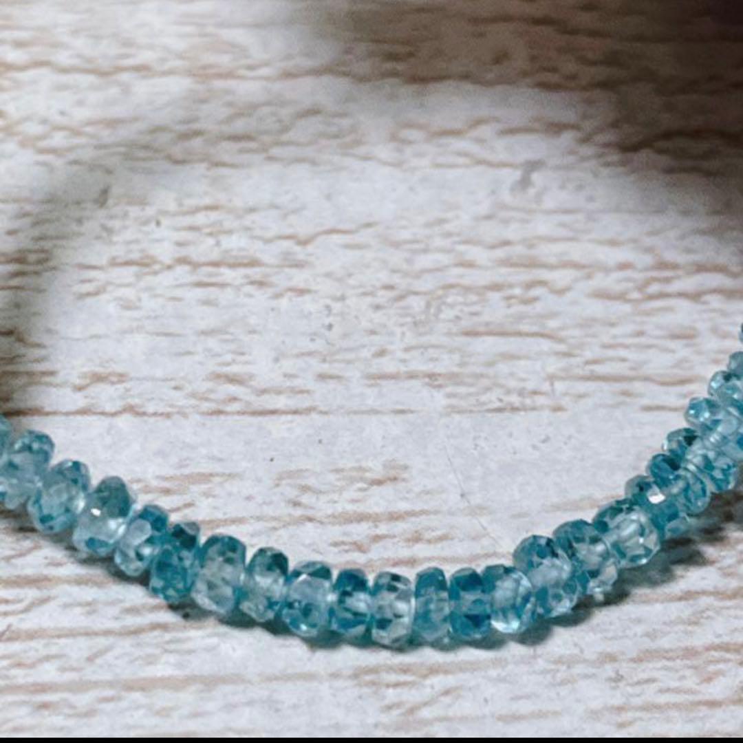 Yjkayさま•*¨*•.¸♬︎専用出品♡ブルージルコン ブレスレット