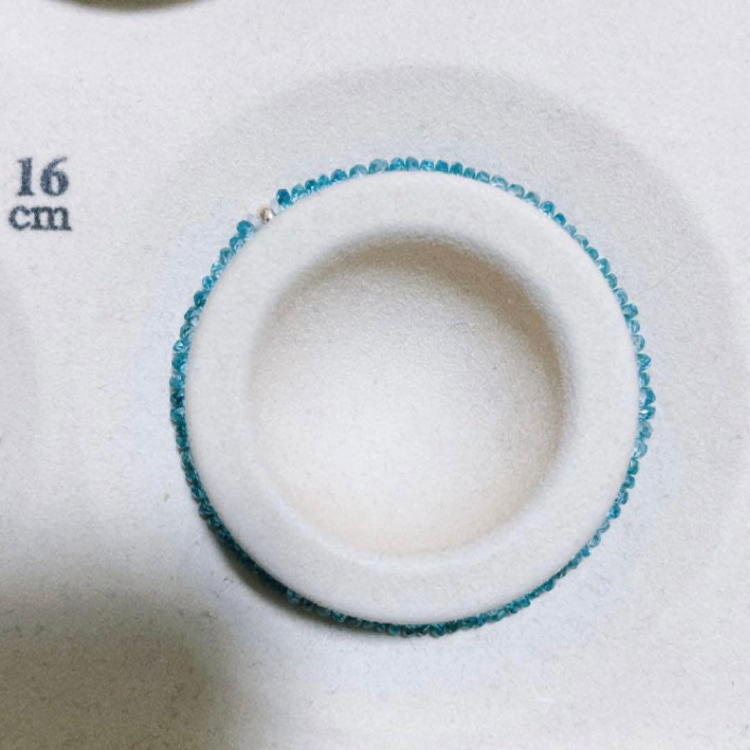 Yjkayさま•*¨*•.¸♬︎専用出品♡ブルージルコン ブレスレット