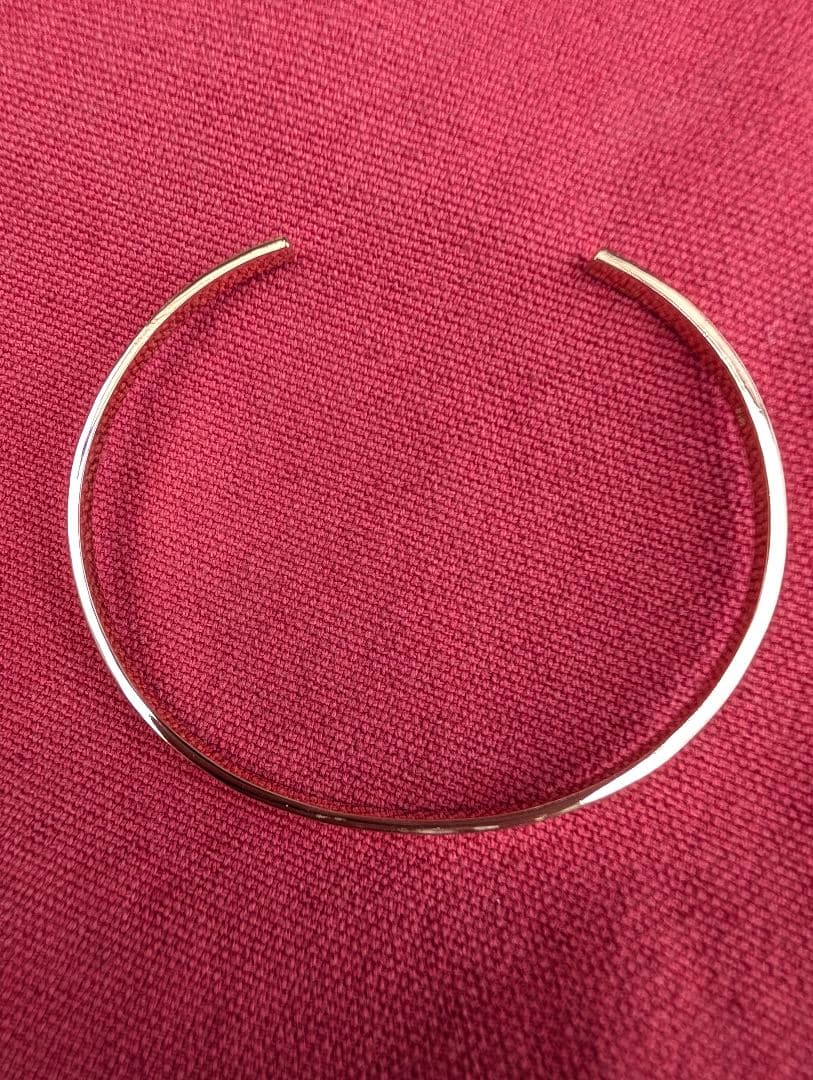 K18 ハンドメイド バングル 12.8g