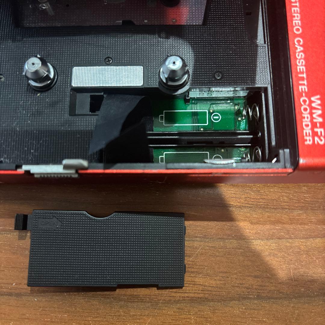 SONY WM-F2 ウォークマン カセット プレーヤー RED レア ジャンク
